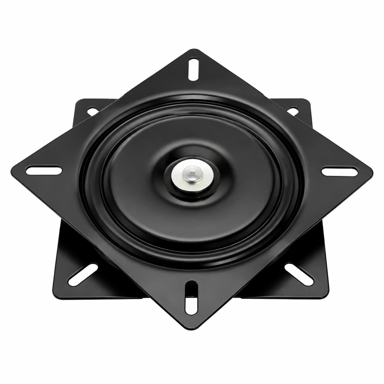 Universeller 360° Drehbeschlag für Möbel, Metall-Drehteller 127x127mm, ideal für Hocker, Autositze und Regale