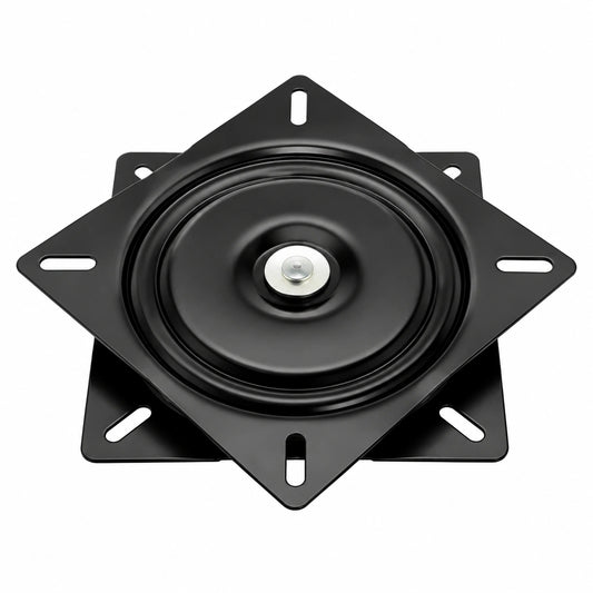 Universeller 360° Drehbeschlag für Möbel, Metall-Drehteller 127x127mm, ideal für Hocker, Autositze und Regale