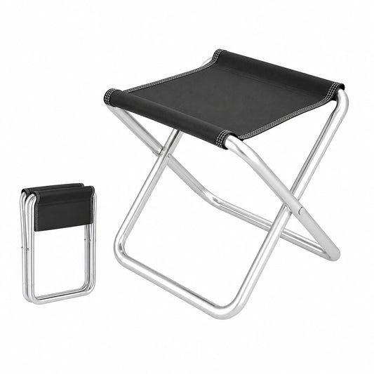 Tragbarer Klapphocker für Camping, Angeln und Outdoor-Aktivitäten
