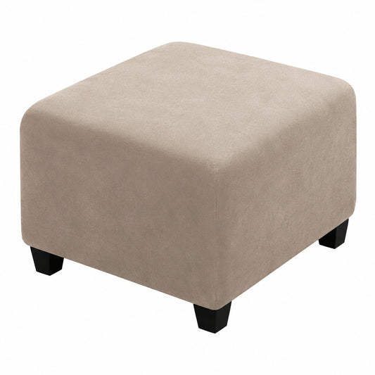 Elastischer Hussenbezug für Hocker – Waschbar, Praktisch Faltbar, Universelle Passform 55x55cm (#5)