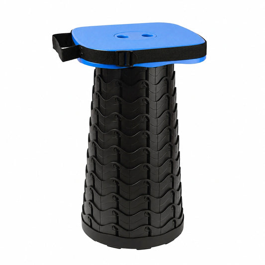 Kompakter Klapphocker für Camping, Reisen und Outdoor-Aktivitäten, bis 180 kg belastbar